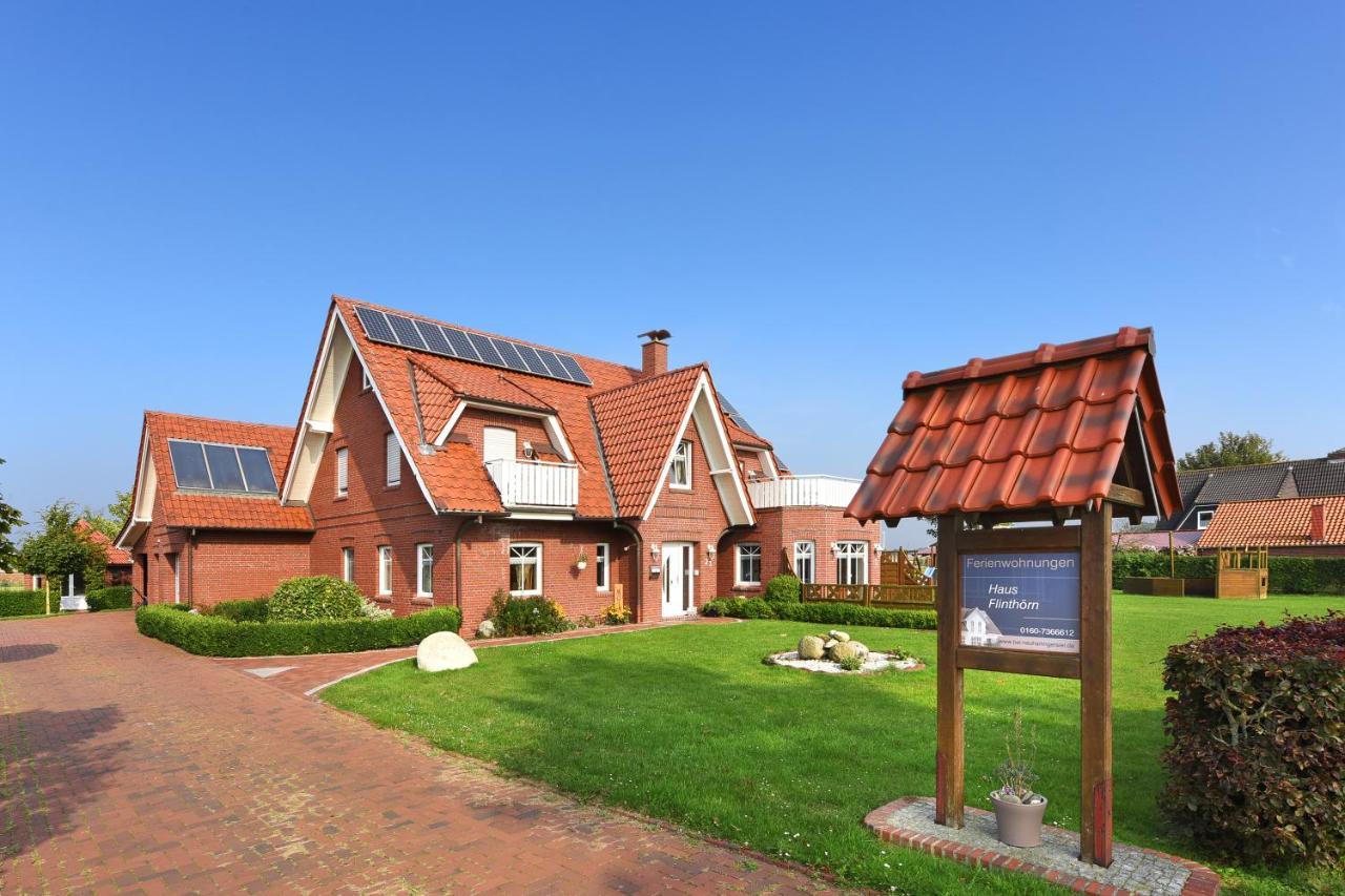 Ferienwohnungen im Haus Flinthörn Neuharlingersiel Exterior foto