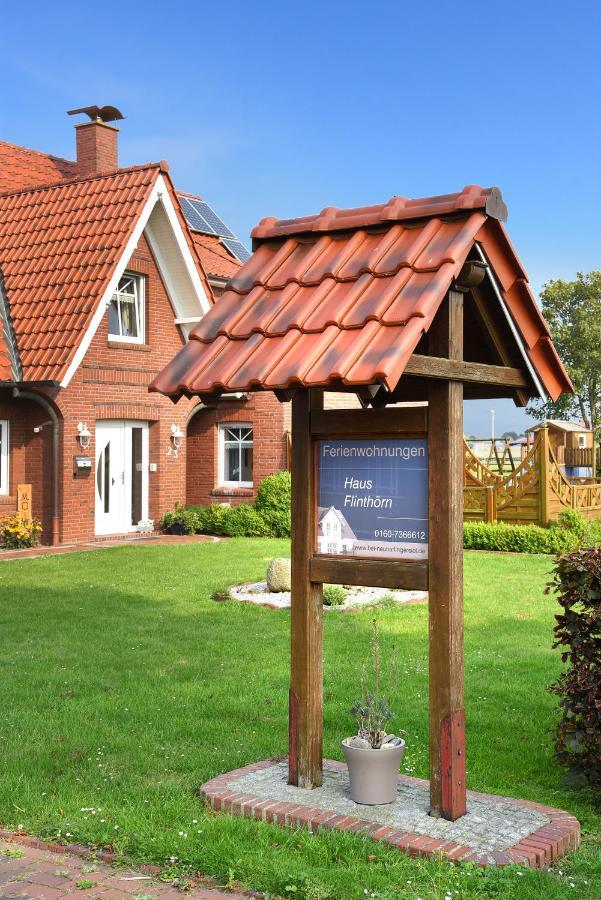 Ferienwohnungen im Haus Flinthörn Neuharlingersiel Exterior foto